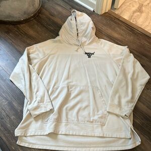 Men’s cream project rock hoodie, size XXL, barely worn